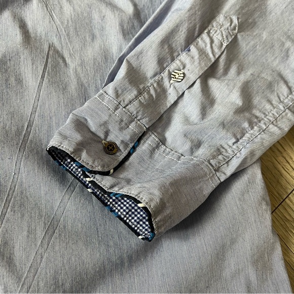 Zanerobe Light Blue Casual Button Down Shirt - Picture 2 of 12